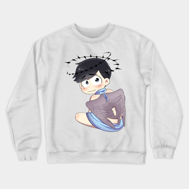 Virgin Killing Angel Crewneck Sweatshirt by mikazure